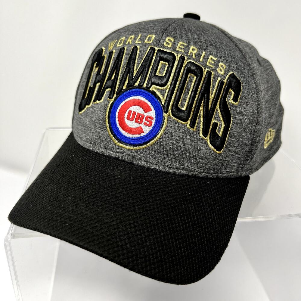 New Era Chicago Cubs 2016 World Series Champions 39THIRTY Flex Fit Hat